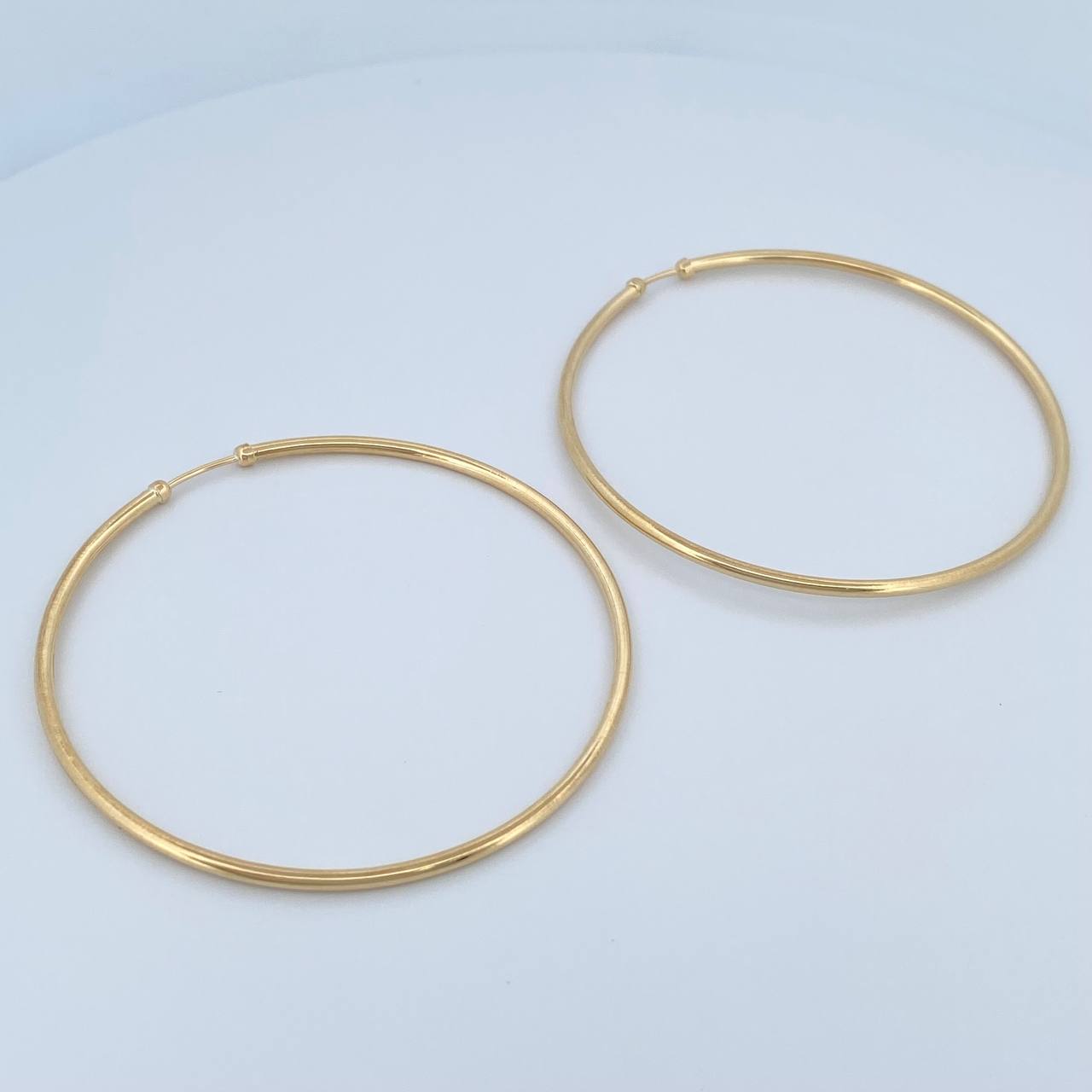 Candongas Caponeras 5gr / 6cm / Oro 18K &