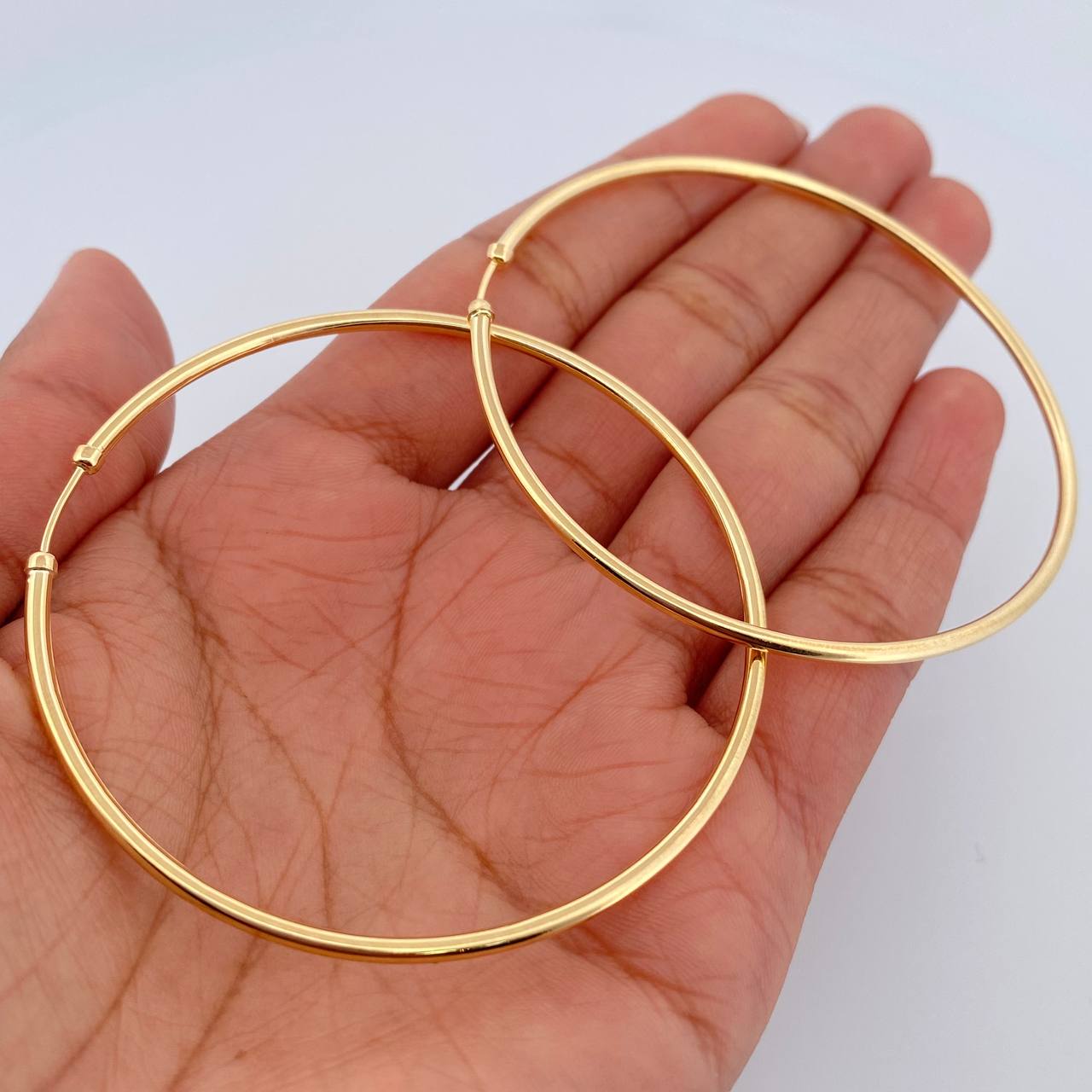 Candongas Caponeras 5gr / 6cm / Oro 18K &
