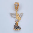 Dije San Miguel Arcangel 5gr / 3.8cm / Tres Oros 18K &