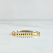 Anillo Burbujas Parciales 1.25gr / T6 / Oro Amarillo 18K *