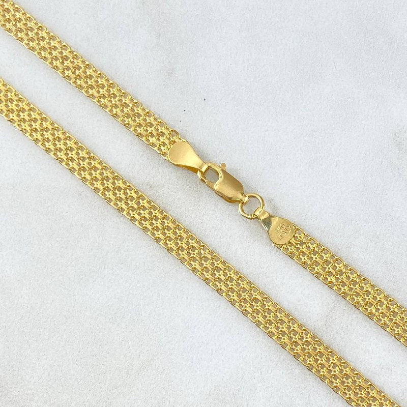 Cadena China 15gr / 60cm / 5mm Oro Amarillo +0 18K *