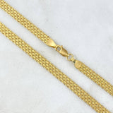 Cadena China 15gr / 60cm / 5mm Oro Amarillo +0 18K *
