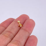 Piercing Chispa Triangulo 0.4 g / 0.9 cm Oro Amarillo 18K