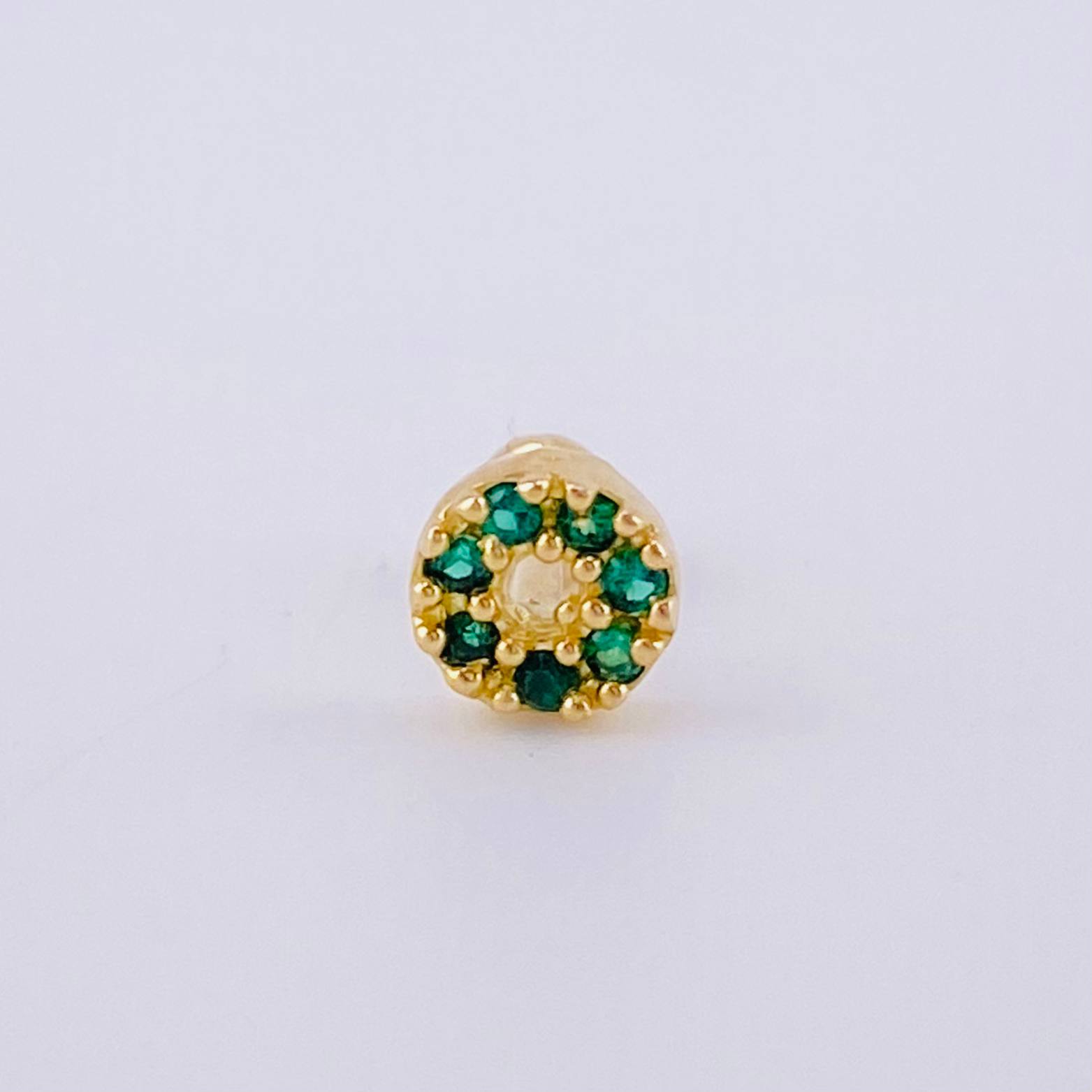 Piercing Aro Tupido 0.45 g / 1 cm Oro Amarillo 18K