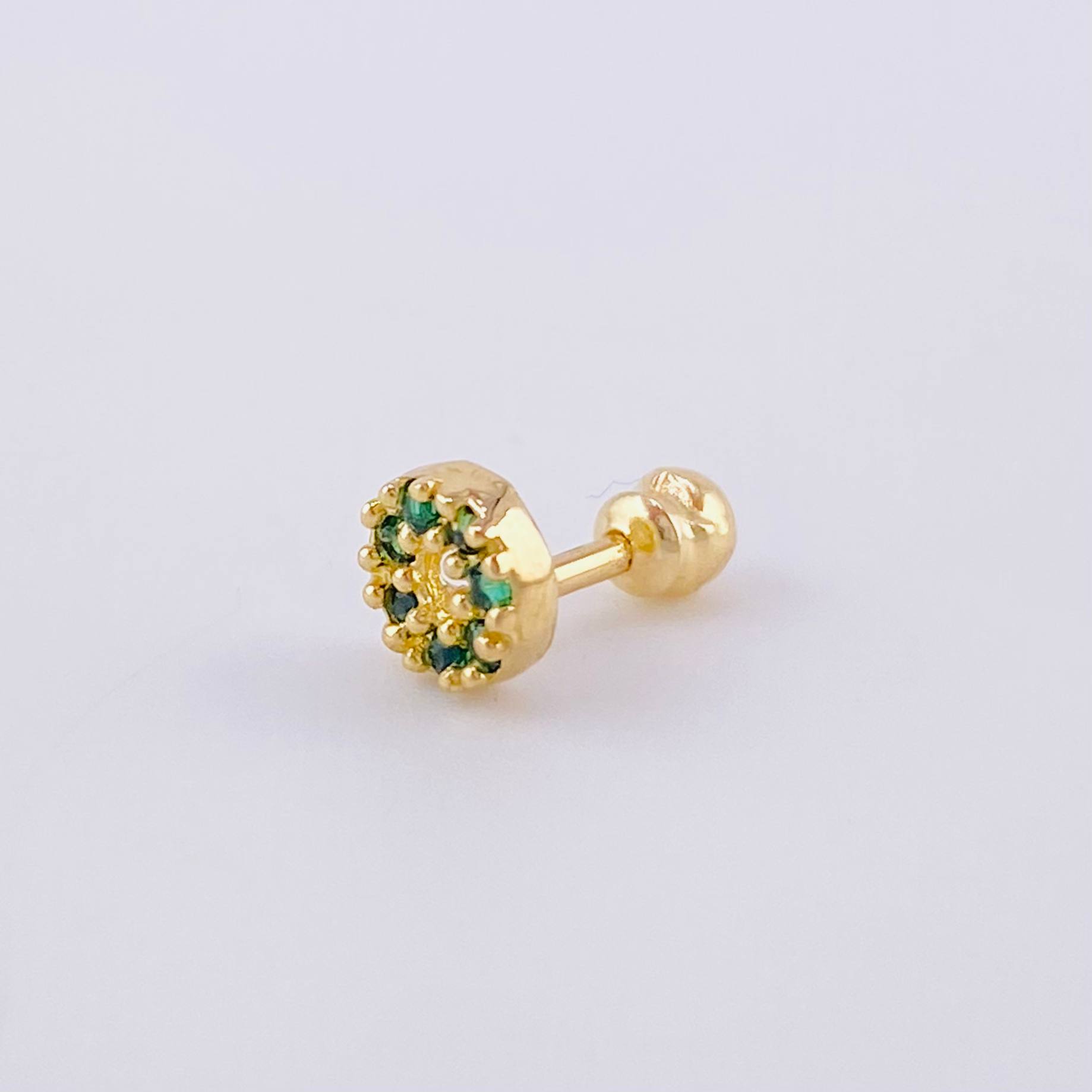 Piercing Aro Tupido 0.5 g / 1 cm Oro Amarillo 18K