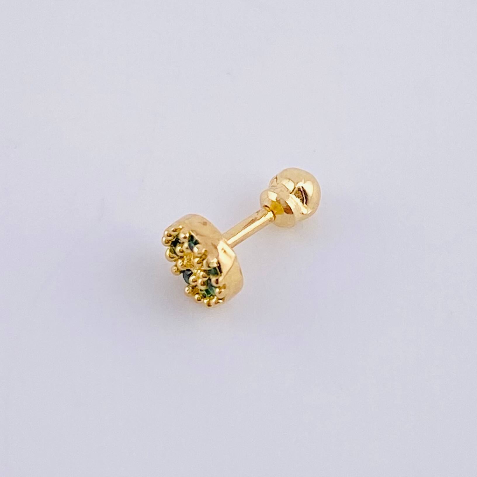 Piercing Aro Tupido 0.45 g / 1 cm Oro Amarillo 18K