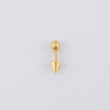 Piercing Punta 0.4 g / 1 cm Oro Amarillo 18K
