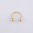 Piercing U 0.4g / 1cm Oro Amarillo 18K