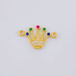 Herraje Corona 0.75 g / 1.6 cm Oro Amarillo 18K