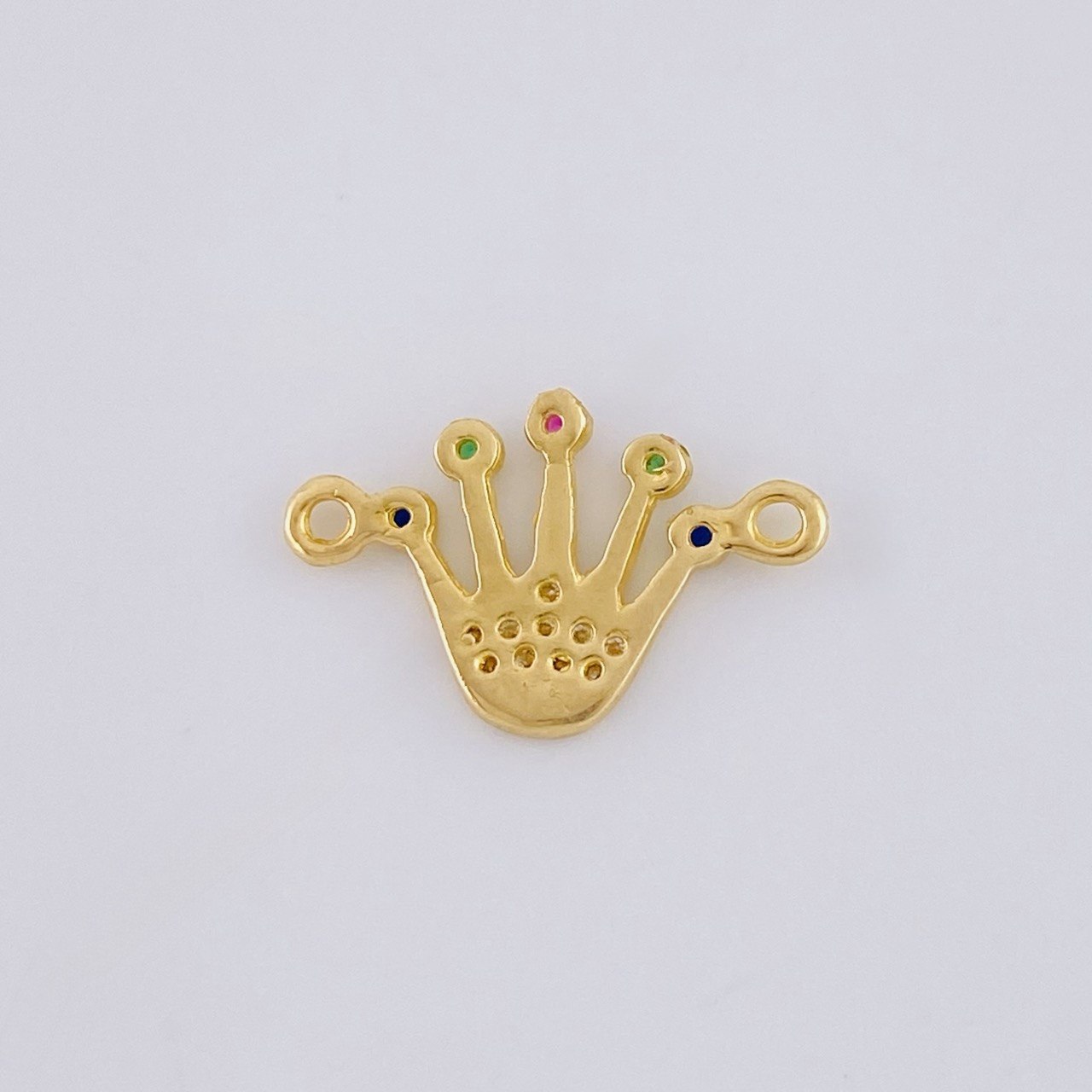 Dije Corona 0.85 g / 1.9 cm Oro Amarillo 18K