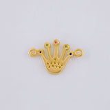 Dije Corona 0.85 g / 1.9 cm Oro Amarillo 18K