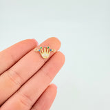 Dije Corona 0.85 g / 1.9 cm Oro Amarillo 18K