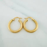 Candongas Niky 2.1 g / 2.2 cm Oro Amarillo 18K