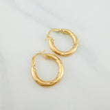 Candongas Mary 2.4 g / 2.3 cm Oro Amarillo 18K