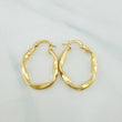 Candongas Asby Ovaladas 1.8 g / 2.7 cm Oro Amarillo 18K