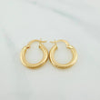 Candongas Zion 1.8 g / 2 cm Oro Amarillo 18K