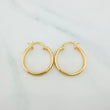 Candongas Diani Ovalas 1.7 g / 2.3 cm Oro Amarillo 18K