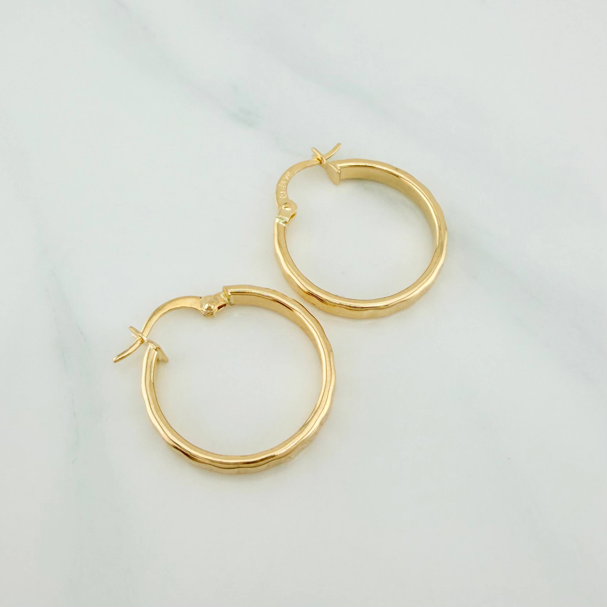 Candongas Diani Ovalas 1.7 g / 2.3 cm Oro Amarillo 18K