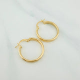Candongas Diani Ovalas 1.7 g / 2.3 cm Oro Amarillo 18K