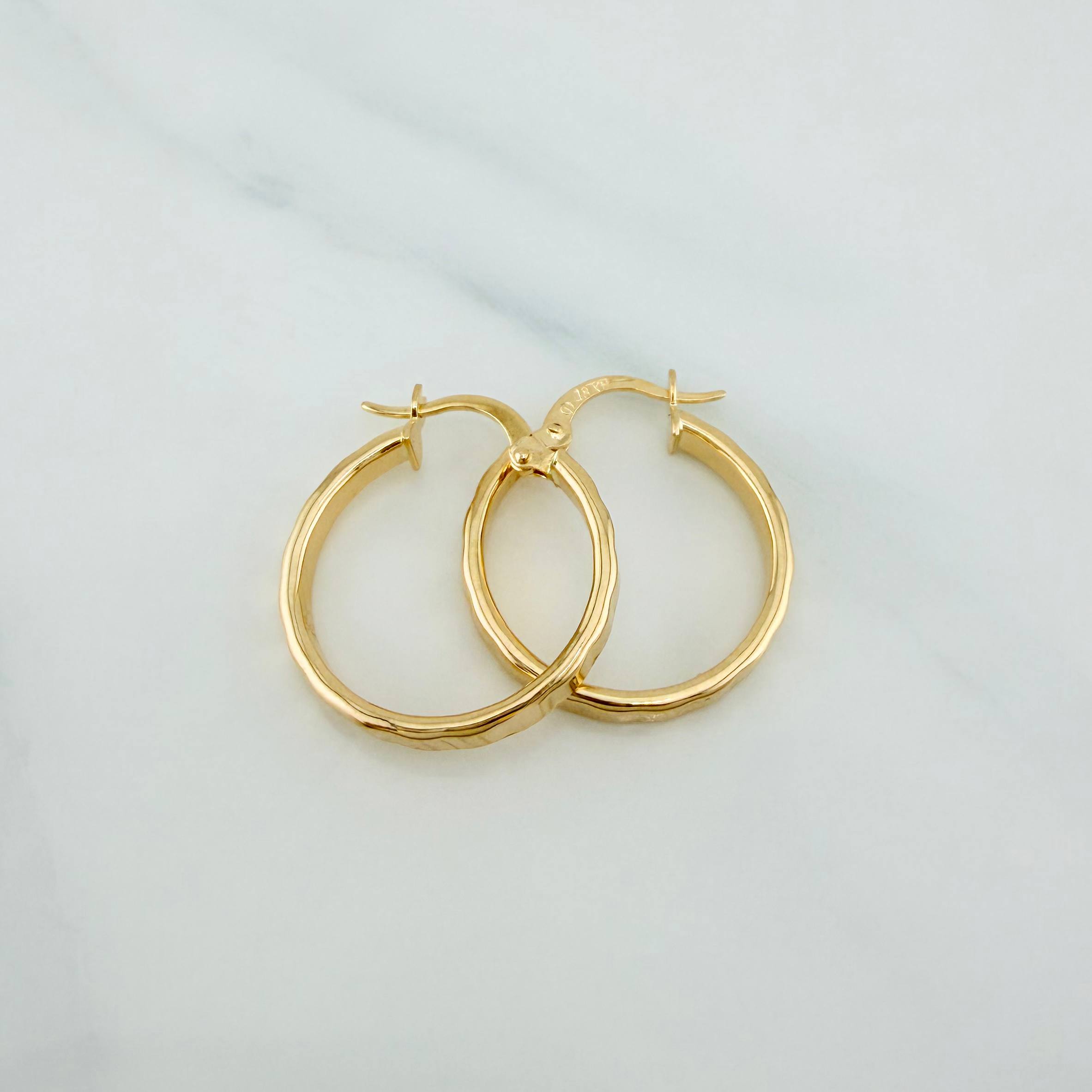 Candongas Diani Ovalas 1.7 g / 2.3 cm Oro Amarillo 18K