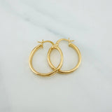 Candongas Diani Ovalas 1.7 g / 2.3 cm Oro Amarillo 18K