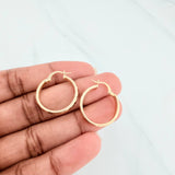 Candongas Diani Ovalas 1.7 g / 2.3 cm Oro Amarillo 18K
