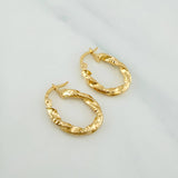Candongas Mary Ovaladas 1.6 g / 2 cm Oro Amarillo 18K