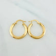 Candongas Clau 2 g / 2.3 cm Oro Amarillo 18K