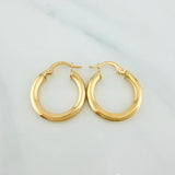 Candongas Clau 2 g / 2.3 cm Oro Amarillo 18K