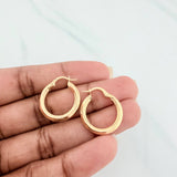 Candongas Clau 2 g / 2.3 cm Oro Amarillo 18K
