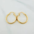 Candongas Nati 2.4 g / 2.4 cm Oro Amarillo 18K