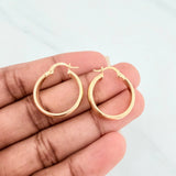Candongas Nati 2.4 g / 2.4 cm Oro Amarillo 18K