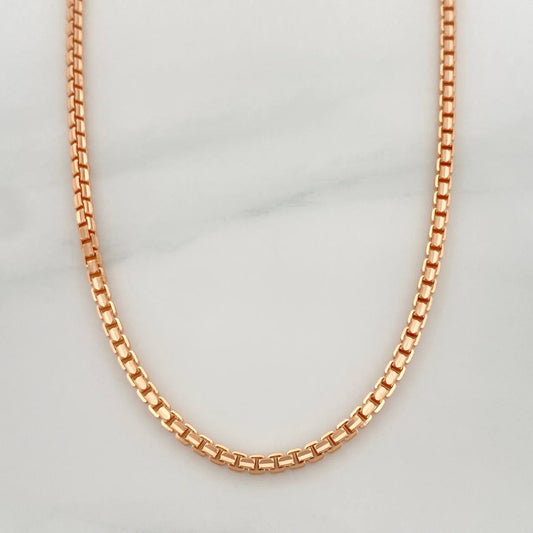 Cadena Veneciana 12.25 g / 50 cm / 1.7 mm Oro Rosa 18K
