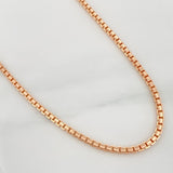 Cadena Veneciana 12.25 g / 50 cm / 1.7 mm Oro Rosa 18K
