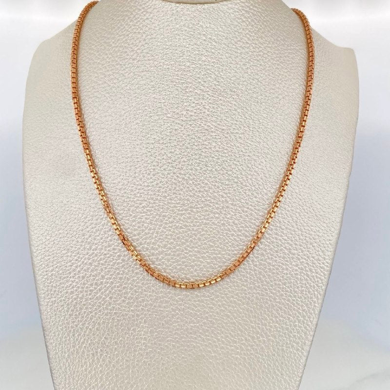 Cadena Veneciana 12.25 g / 50 cm / 1.7 mm Oro Rosa 18K