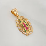 Dije Virgen Guadalupe 4.45 g / 3.2 cm Oro Amarillo 18K