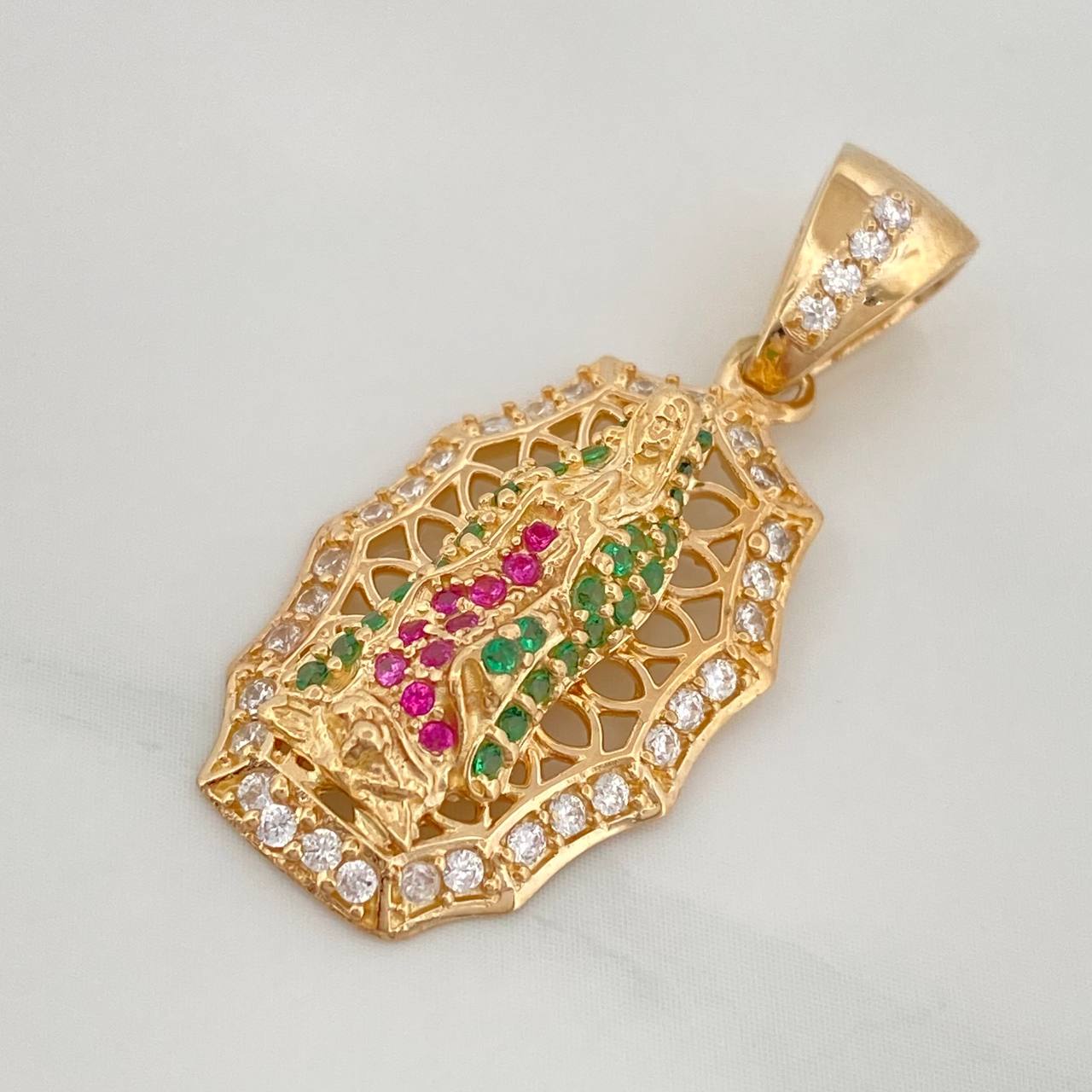 Dije Virgen Guadalupe 4.45 g / 3.2 cm Oro Amarillo 18K