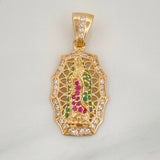 Dije Virgen Guadalupe 4.45 g / 3.2 cm Oro Amarillo 18K