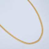 Cadena Cubana 2.6gr / 60cm / Oro Amarillo +1 18K &