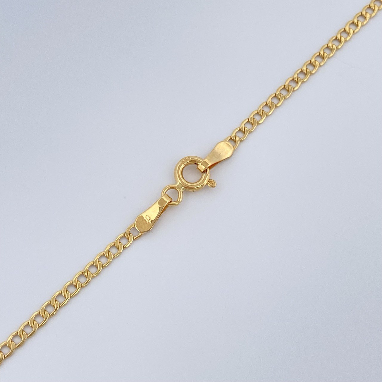 Cadena Cubana 2.6gr / 60cm / Oro Amarillo +1 18K &