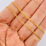 Cadena Cubana 2.55gr / 60cm / Oro Amarillo +1 18K &
