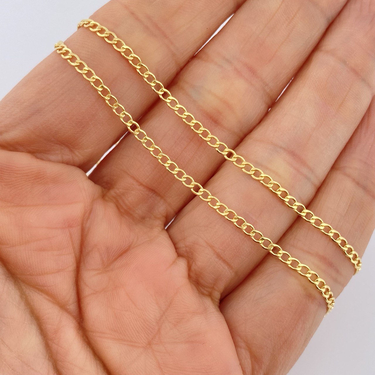 Cadena Cubana 1.75gr / 45cm / Oro Amarillo +1 18K &