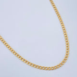 Cadena Cubana 1.8gr / 60cm / Oro Amarillo +1 18K $
