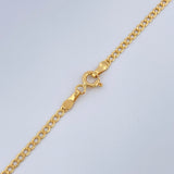 Cadena Cubana 2.25gr / 60cm / Oro Amarillo +1 18K $
