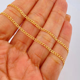 Cadena Cubana 1.65gr / 60cm / Oro Amarillo +1 18K $