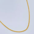 Cadena Cubana 1.2gr / 45cm / Oro Amarillo +1 18K &