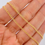 Cadena Escalera 2.05gr / 45.5cm / Oro Amarillo +3 18K &