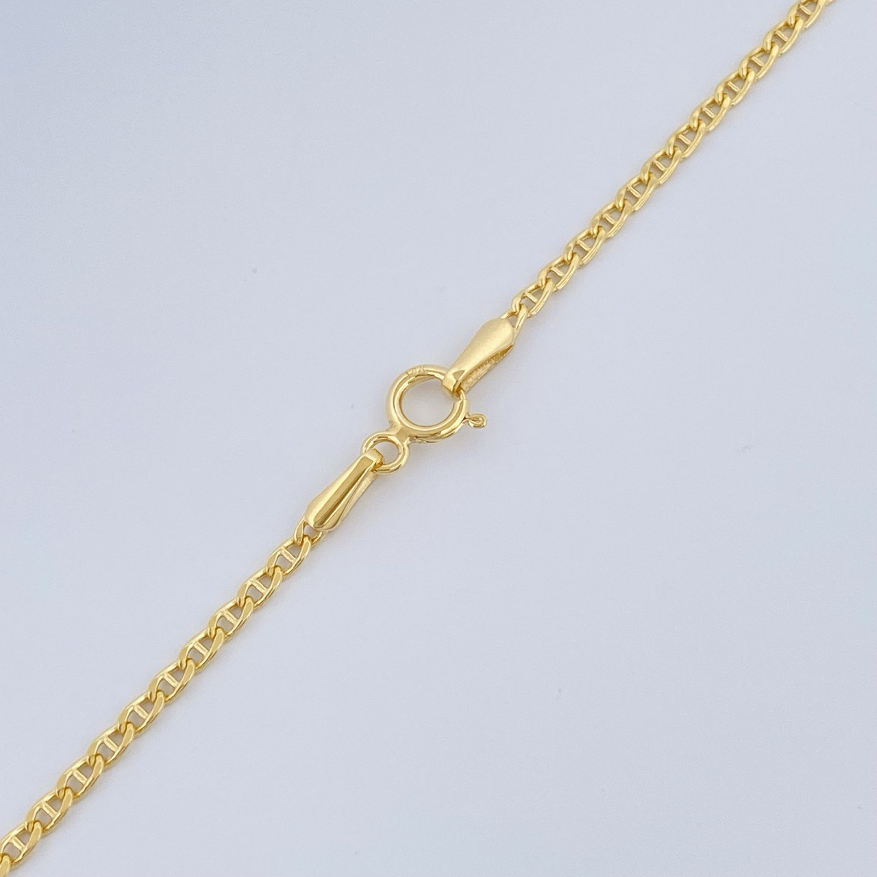 Cadena Escalera 2.6gr / 60.5cm / Oro Amarillo +3 18K &