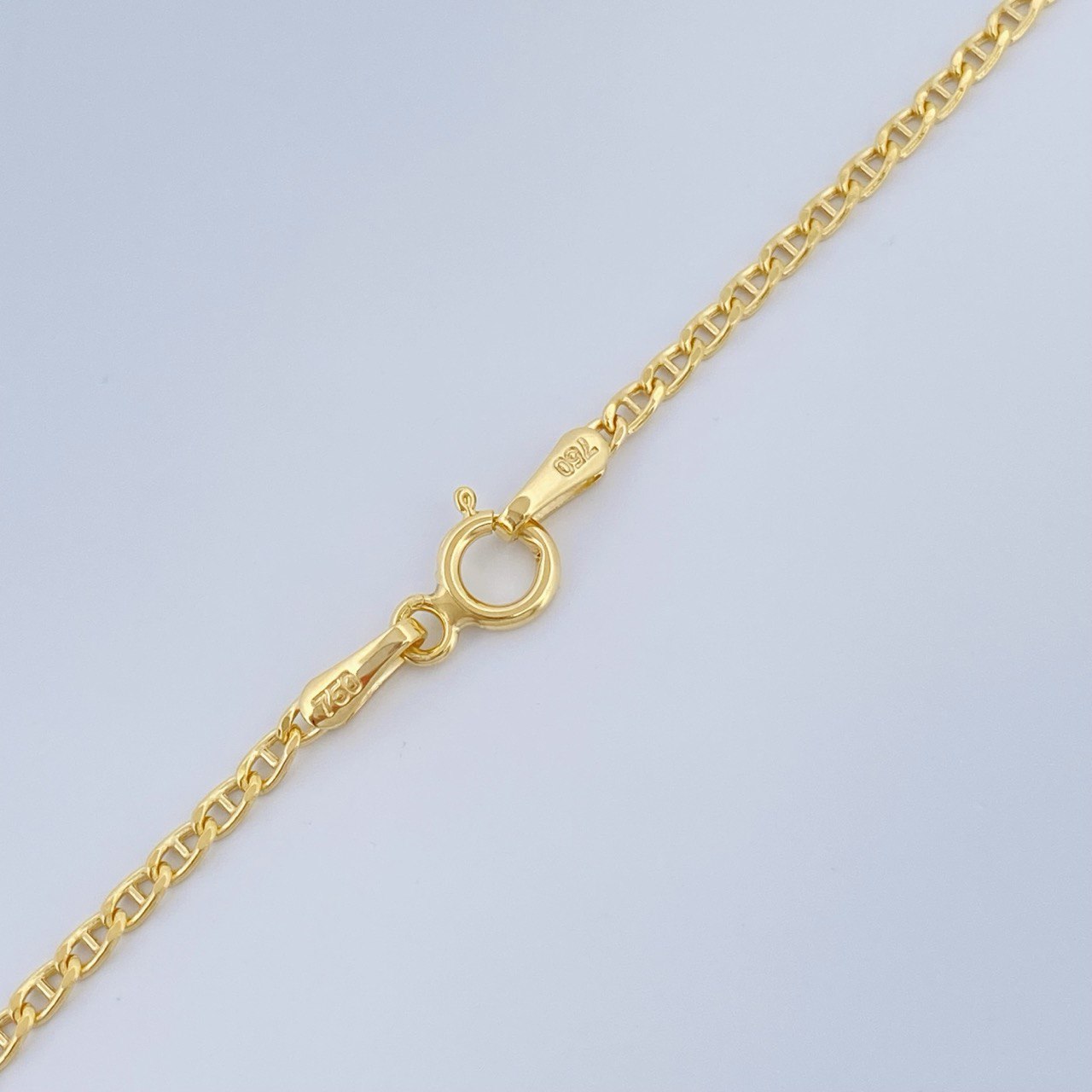 Cadena Escalera 2.6gr / 60cm / Oro Amarillo +3 18K &