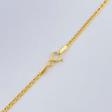 Cadena Escalera 1.95gr / 45cm / Oro Amarillo +3 18K &